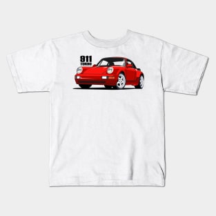 911 Turbo Classic Cars Kids T-Shirt